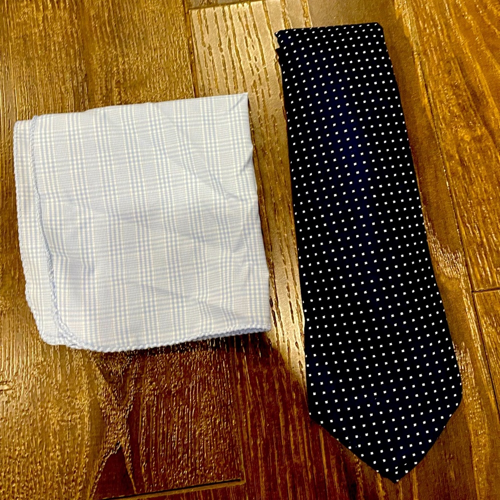 Tie and pocket square - multiple available great for bridal party